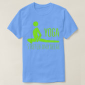 Yoga-ontwerp 2 t-shirt (Design voorkant)