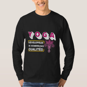 Yoga ontwikkelaar van vele kwaliteiten t-shirt