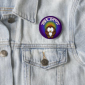 yoga owl ronde button 5,7 cm (In situ)