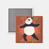 Yoga Panda Magneet (Voorkant / Achterkant)