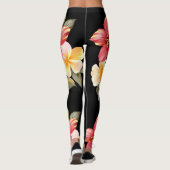 Yoga Pants Floral Leggings (Achterkant)