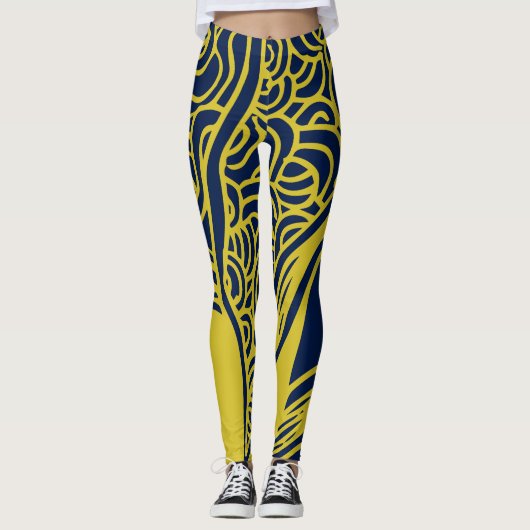 Yoga Pants Leggings (Voorkant)