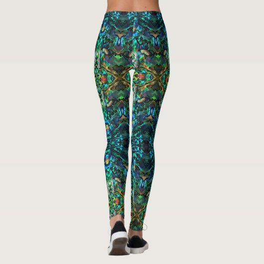 Yoga Pants Leggings Abalone (Achterkant)