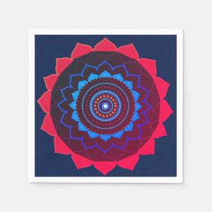 Yoga Party Paper Napkin Servet