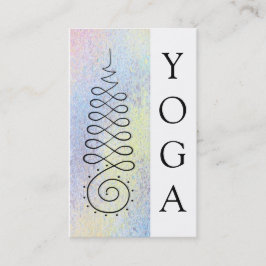 *~* Yoga Pastel Verlichtingspad Geometrie Visitekaartje
