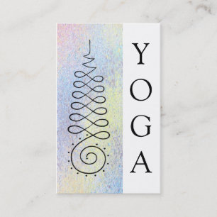*~* Yoga Pastel Verlichtingspad Geometrie Visitekaartje