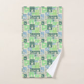 Yoga Pattern-handdoekset Bad Handdoek (Handdoek)