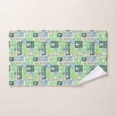Yoga Pattern-handdoekset Bad Handdoek (Handdoek)
