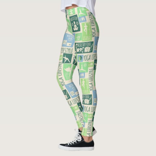 Yoga Pattern leggings (Links)