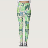 Yoga Pattern leggings (Voorkant)