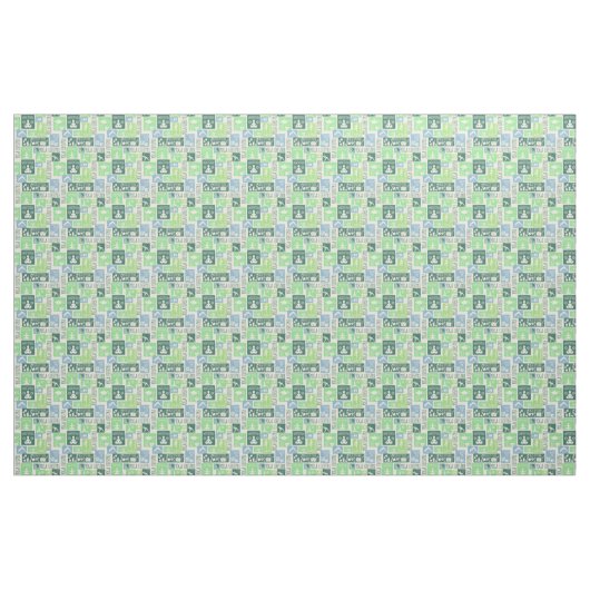 Yoga Pattern-structuur Stof (Yard (91,4 cm))