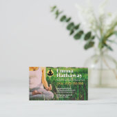 Yoga Personal Trainer | lerares Visitekaartje (Staand voorkant)