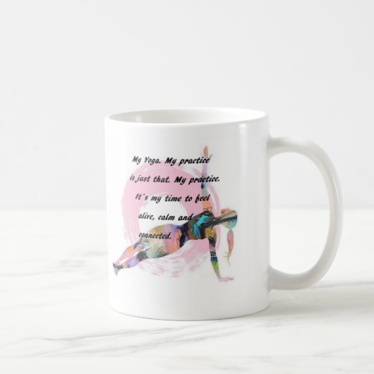 Yoga phrases MUG Koffiemok (Rechts)