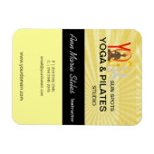 Yoga Pilates Business Magneet (Horizontaal)