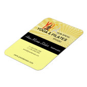 Yoga Pilates Business Magneet (Linkerzijde)