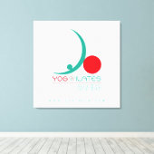 Yoga Pilates - Ingewikkeld Canvas (Insitu (Houten vloer))