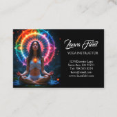 Yoga Pilates Instructeur Visitekaartje (Voorkant)