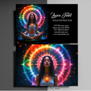 Yoga Pilates Instructeur Visitekaartje