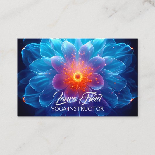 Yoga Pilates Instructor Visitekaartje (Voorkant)