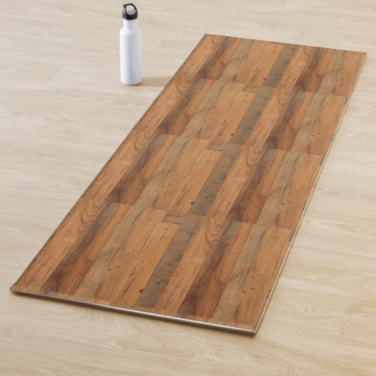 Yoga/Pilates Mat "Wood" door KeyAesthetics (In situ)