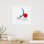 Yoga Pilates - Poster (Keuken)
