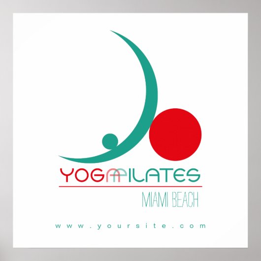 Yoga Pilates - Poster (Voorkant)