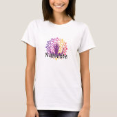 Yoga/Pilates T-shirt Nameste (Voorkant)