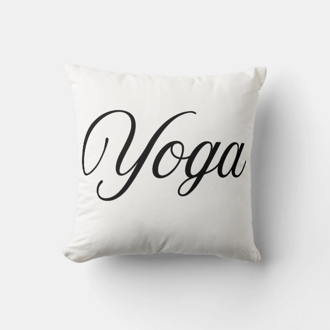 Yoga Pillow Kussen (Voorkant)