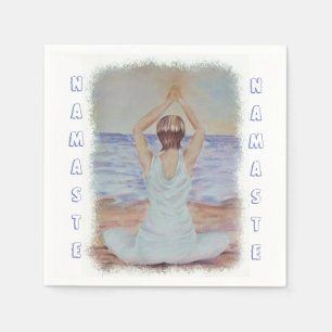YOGA PLEASE   PAPIERNAPKINS SERVET