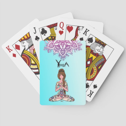 Yoga Pokerkaarten (Achterkant)