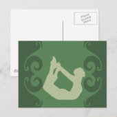 Yoga Pose Briefkaart (Voorkant / Achterkant)