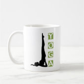 Yoga Pose Cadeau inversie Koffiemok (Links)