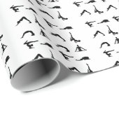 Yoga pose cadeaupapier (Rol Hoek)