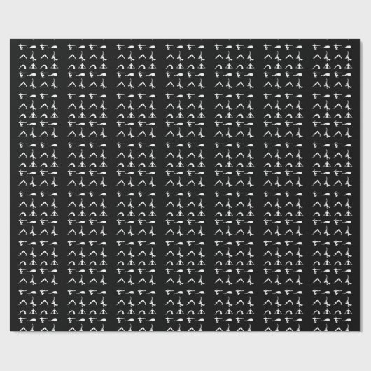 Yoga pose cadeaupapier (Vlak)