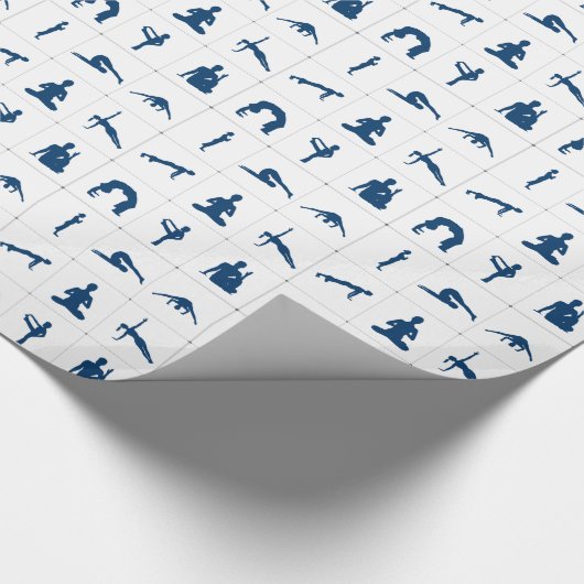 Yoga pose cadeaupapier (Hoek)