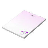 Yoga Pose - Crane Pose Notitieblok (Linkerzijde)