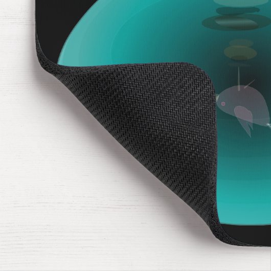 Yoga pose, één pootstand muismat (Hoek)