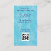 Yoga Pose en Mandala Visitekaartje (Achterkant)