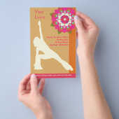 Yoga Pose Flyer (Hand)