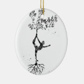 Yoga pose keramisch ornament (Rechts)