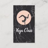 Yoga Pose Logo | atelier Visitekaartje (Voorkant)