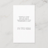 Yoga Pose Logo | Lotus Flower Visitekaartje (Achterkant)