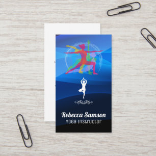 Yoga Pose Logo Reuken Visitekaartje