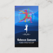 Yoga Pose Logo | Reuken Visitekaartje (Voorkant)