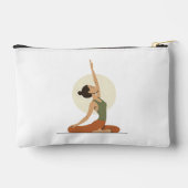 Yoga Pose Monoline Aardetinten | Etui (Achterkant)