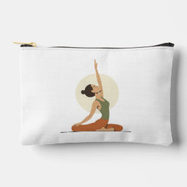 Yoga Pose Monoline Aardetinten | Etui