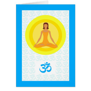 Yoga Pose Neem de tijd om te ademen om symbool