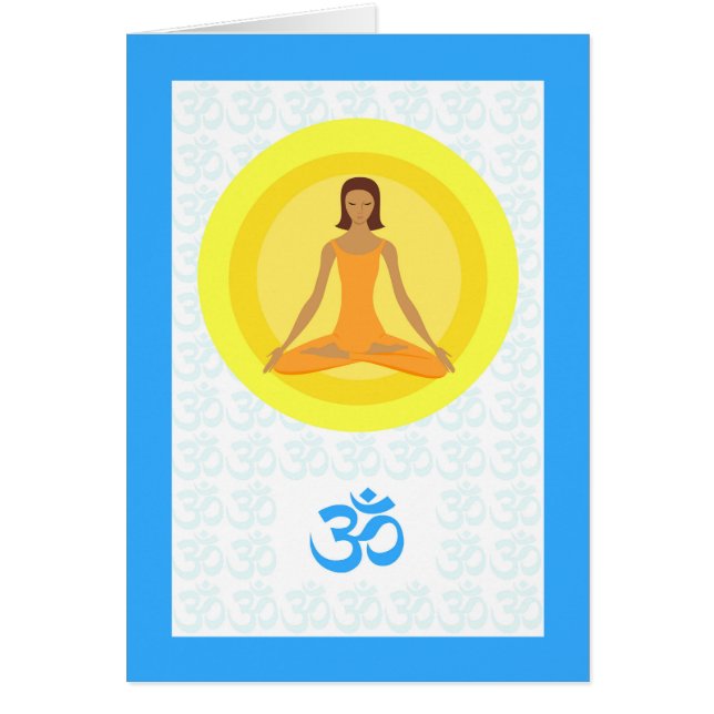 Yoga Pose Neem de tijd om te ademen om symbool (Voorkant)