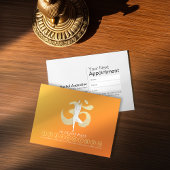 YOGA Pose OM Symbol Class Pass Loyalty Appointing Afsprakenkaartje