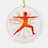 Yoga Pose Ornament (krijger pose) (Voorkant)